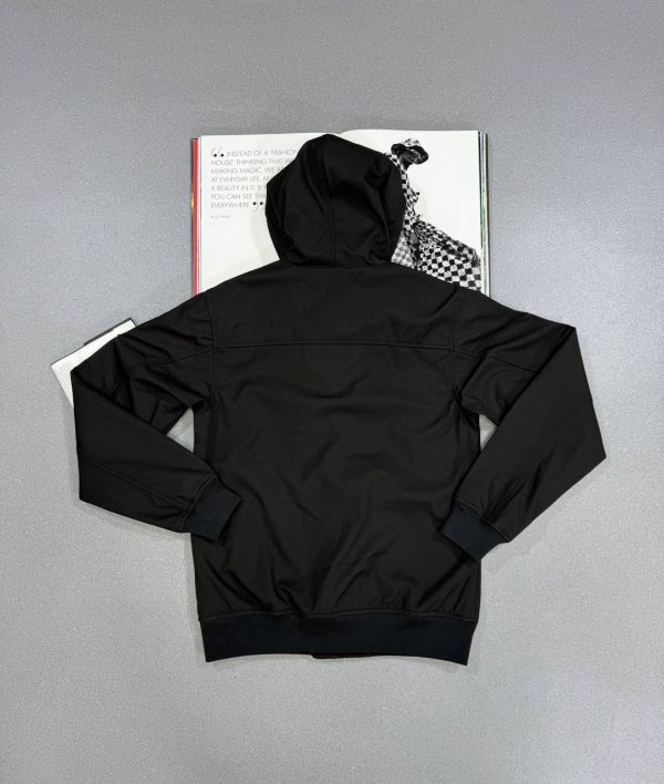 Stone Island Men's Soft Shell-R Replica Jacket blak Stone Island Men's Soft Shell-R Replica Jacket blak