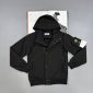 Stone Island Men's Soft Shell-R Replica Black Jacket
