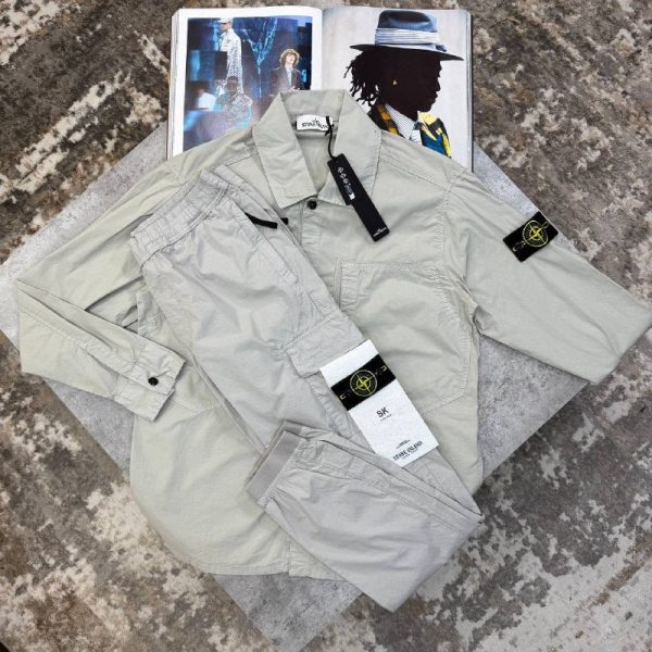 Stone Island Overshirt & Cargo Set AAA Quality