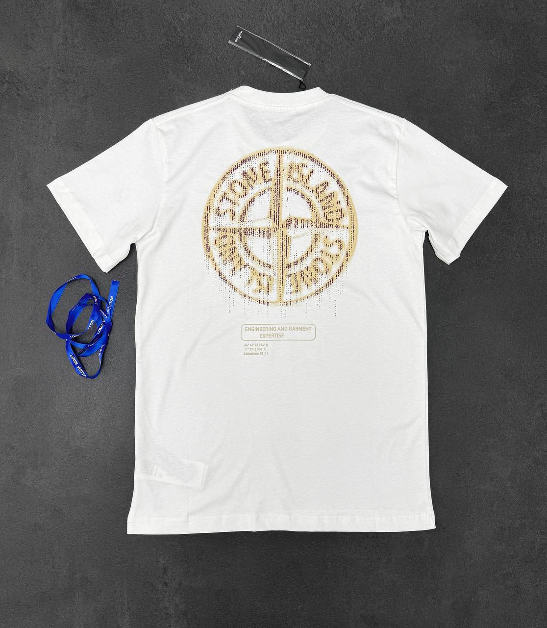 Stone Island Reflective One Badge Print Reps AAA Quality T-Shirt for Men – Multiple Colours - Image 5