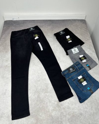 Stone Island Slim Straight Fit Jeans for Men Luxury Replica