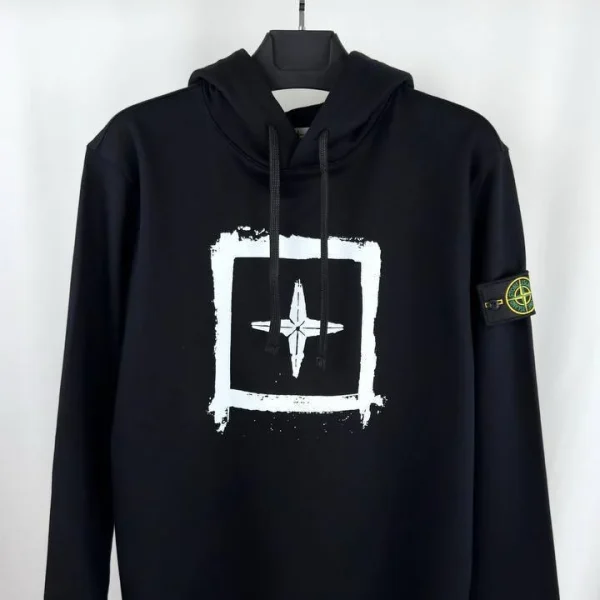 Stone Island Stencil Logo Reps AAA Quality Hoodie