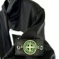 Stone Island Stencil Logo Reps AAA Quality Black Hoodie4