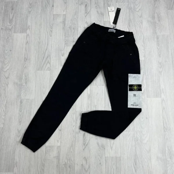 Stone Island Stretch-Cotton Men's Utility AAA Quality Cargo Jogger Pants