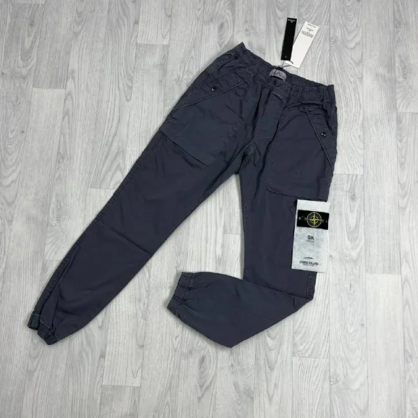 Stone Island Stretch-Cotton Men's Utility AAA Quality Cargo Jogger Pants2 Stone Island Stretch-Cotton Men's Utility AAA Quality Cargo Jogger Pants2
