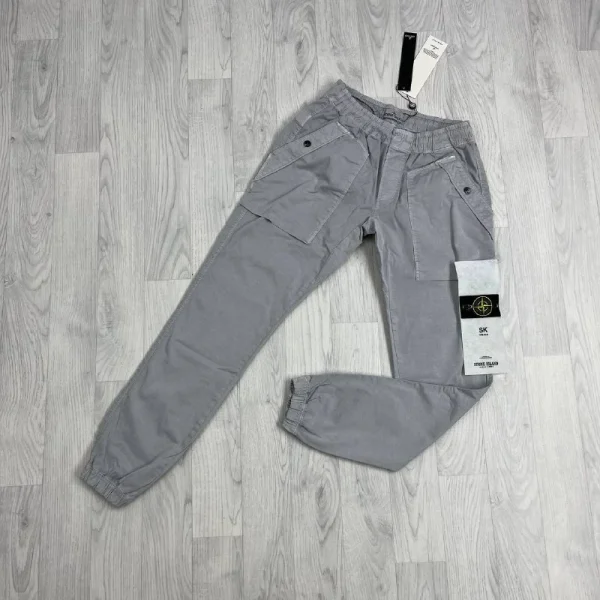 Stone Island Stretch-Cotton Men's Utility AAA Quality Cargo Jogger Pants3 Stone Island Stretch-Cotton Men's Utility AAA Quality Cargo Jogger Pants3