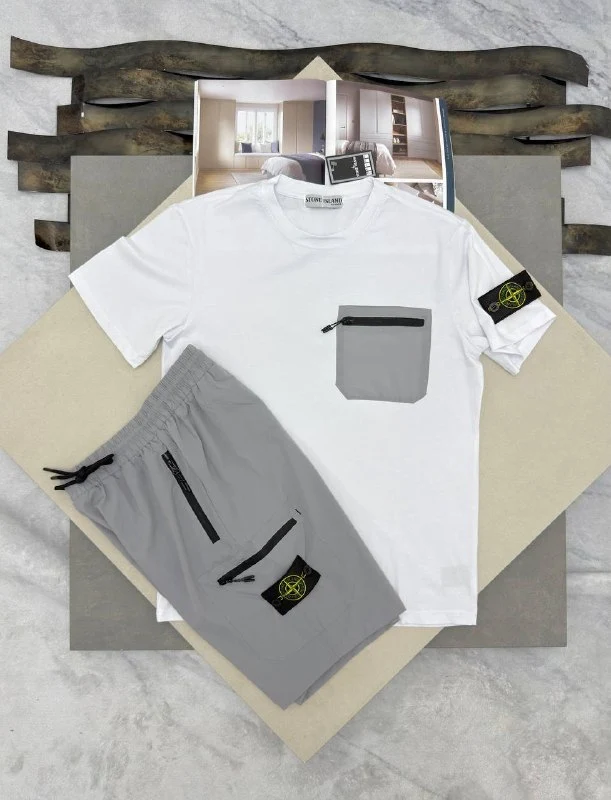 Stone Island T-Shirts & Shorts Set