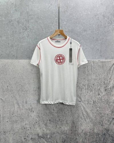 Stone Island Year of the Snake Capsule Premium Quality T-Shirt white color
