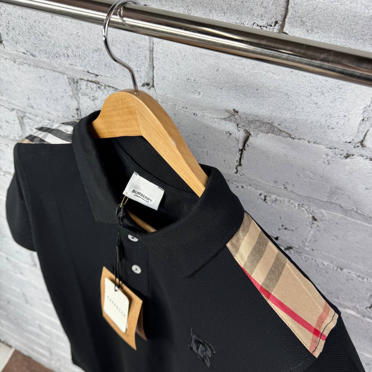 Burberry Cotton Piqué TB Monogram Polo Shirt for Men - Image 4