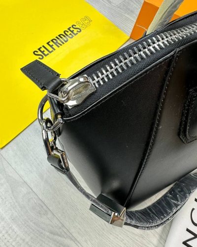 Givenchy Antigona Black Leather Handbag