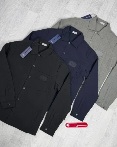Men's Cannage Quilted Overshirt