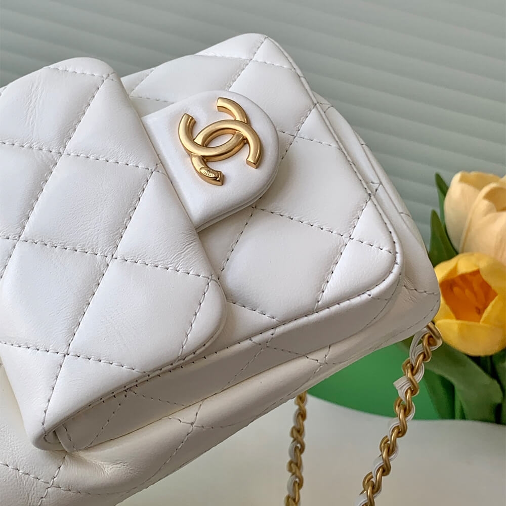 Chanel Backpack AS5310 – White - Image 4