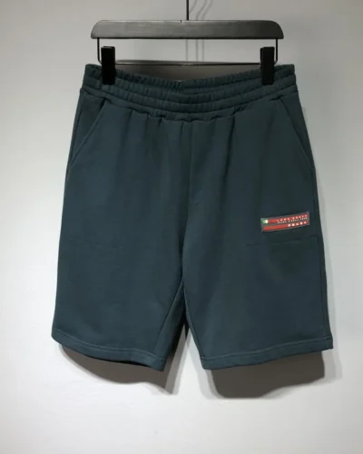 Adidas 3-Stripes Teal Green Athletic Shorts black