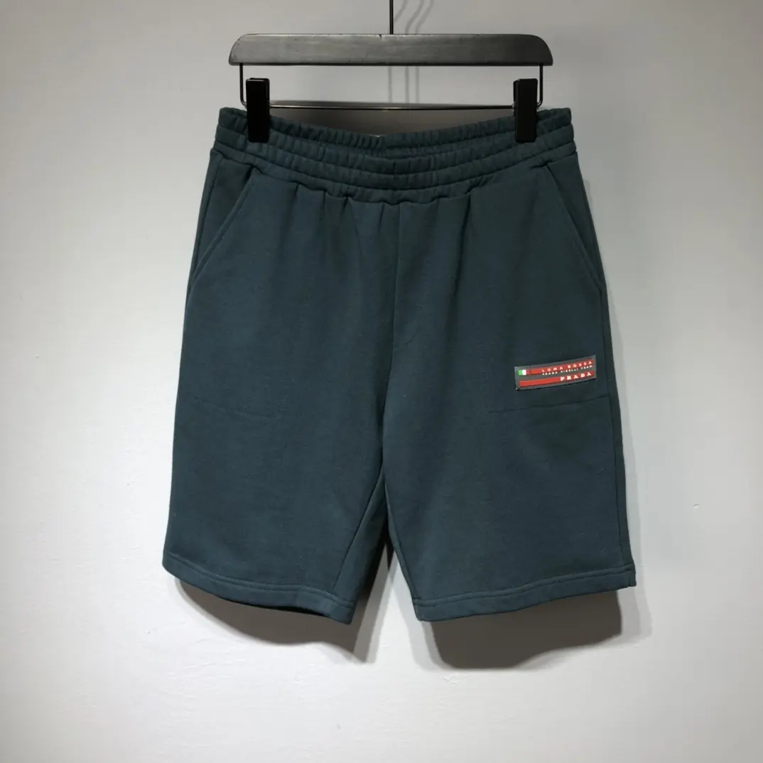 Adidas 3-Stripes Teal Green Athletic Shorts black