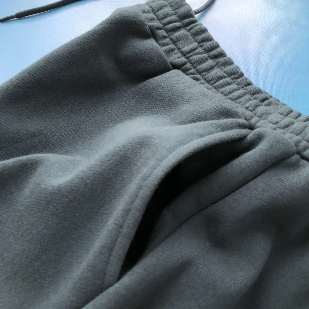 Adidas 3-Stripes Teal Green Athletic Shorts pocket