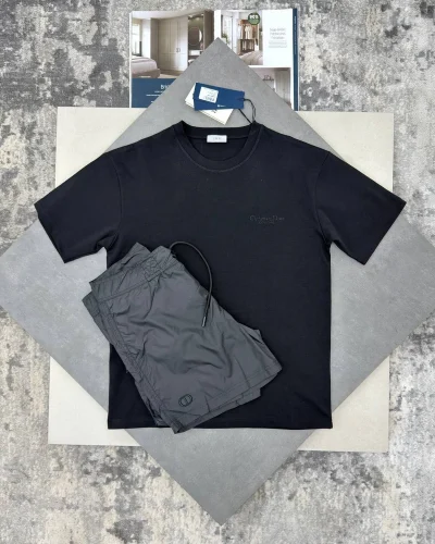 Christian Dior Couture T-Shirt & Shorts Set – Multiple Colours