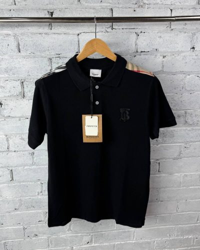 Burberry Cotton Piqué TB Monogram Polo Shirt for Men