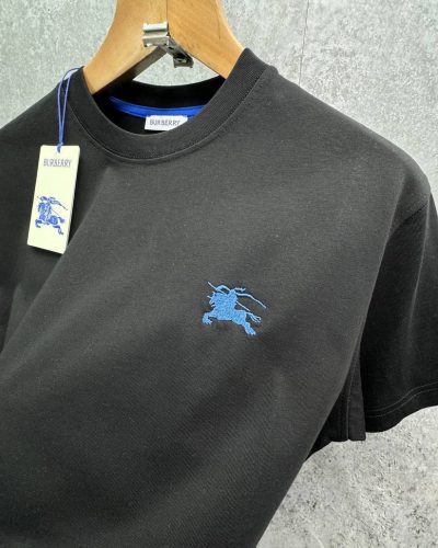 Burberry EKD Embroidered Cotton Clone Quailty T-Shirt logo Burberry EKD Embroidered Cotton Clone Quailty T-Shirt logo