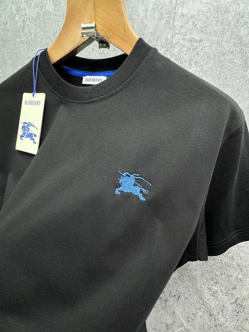 Burberry EKD Embroidered Cotton Clone Quailty T-Shirt logo