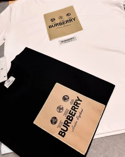Burberry London England Graphic Print Cotton T-Shirt Set
