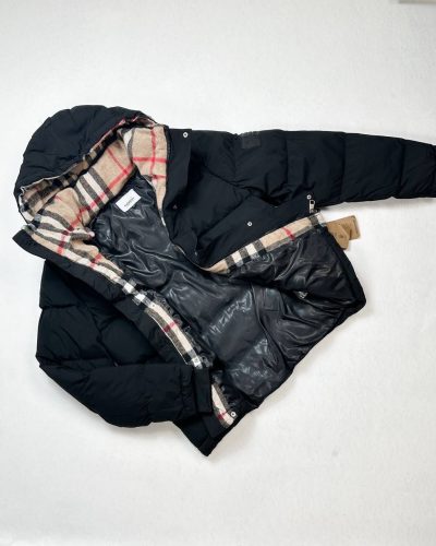 Burberry London Reversible Hooded Puffer Luxury Fake Jacket for Men
