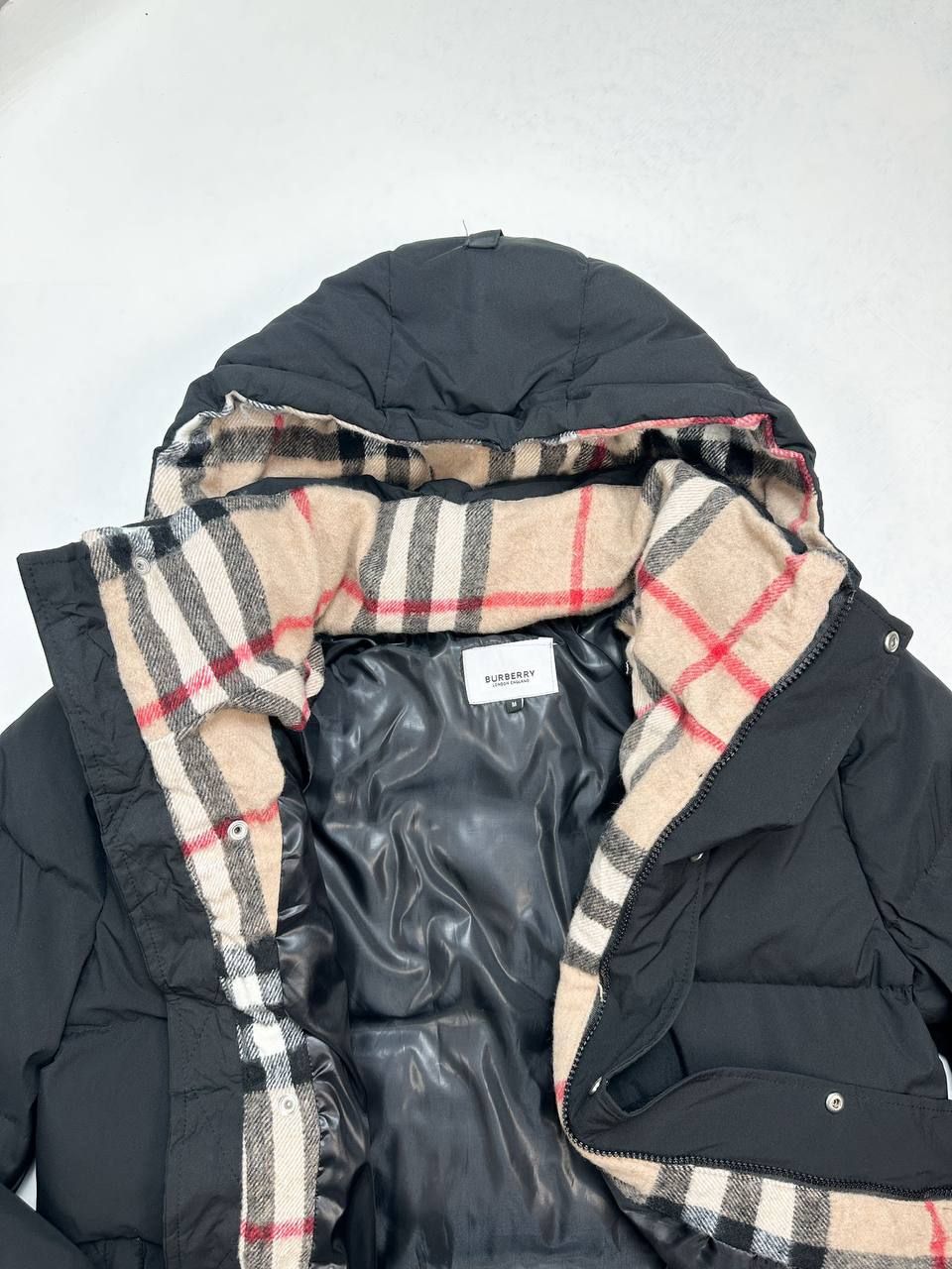 Burberry London Reversible Hooded Puffer Luxury Fake Jacket for Men - Image 3
