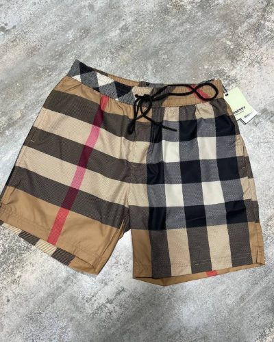 Burberry Men's Check Swim Shorts – Archive Beige