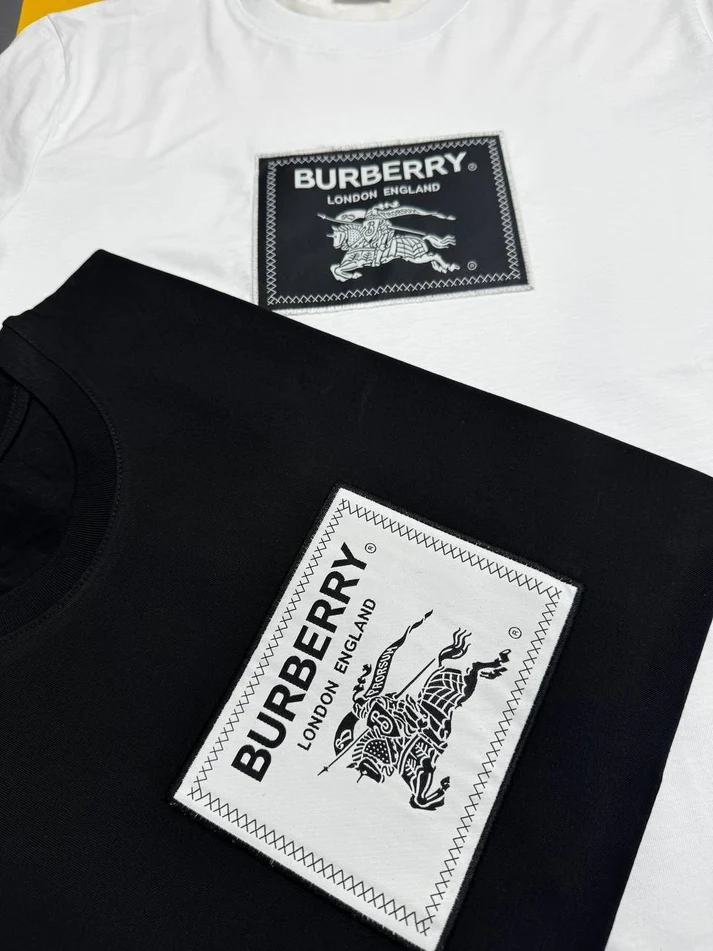 Burberry Prorsum Label Cotton Clone Quailty T-Shirt – 2 Colours