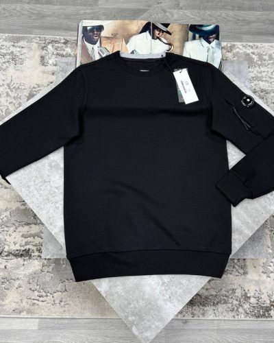 C.P. Company Diagonal Fleece Lens Crew Clone Quailty Jumper