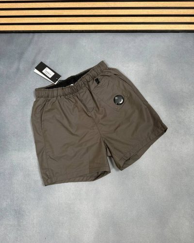 C.P. Company Flatt Nylon Lens Clone Quailty Swim Shorts brown C.P. Company Flatt Nylon Lens Clone Quailty Swim Shorts brown