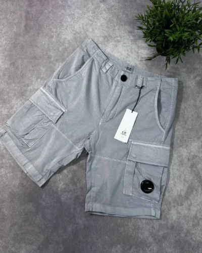 C.P. Company Lens Detail AAA Quality Utility Cargo Shorts blue C.P. Company Lens Detail AAA Quality Utility Cargo Shorts blue