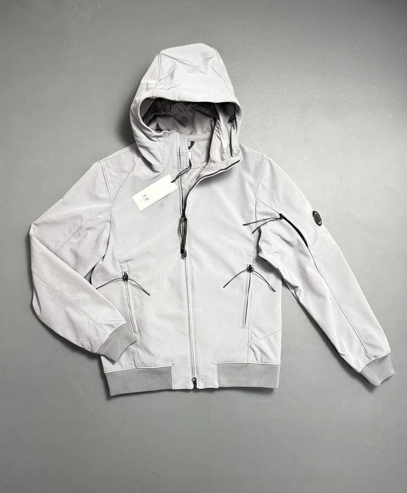 C.P. Company Shell-R Logo Printed Jacket Clone Quality light light