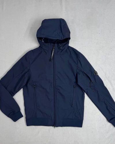 CP Company Hooded Windbreaker Jacket blue CP Company Hooded Windbreaker Jacket blue