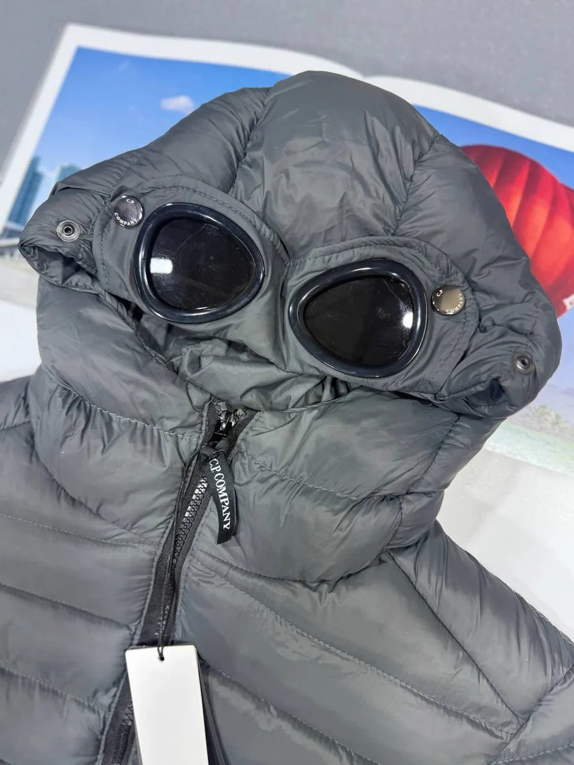 CP Company Puffer Goggle Down Winter Jacket Super Clone Quality hood