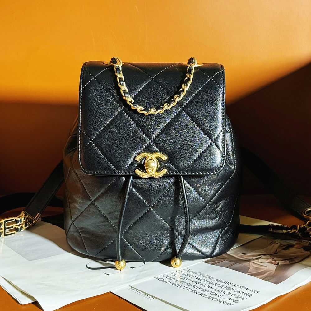 Chanel Backpack AS4866 – Black Lambskin