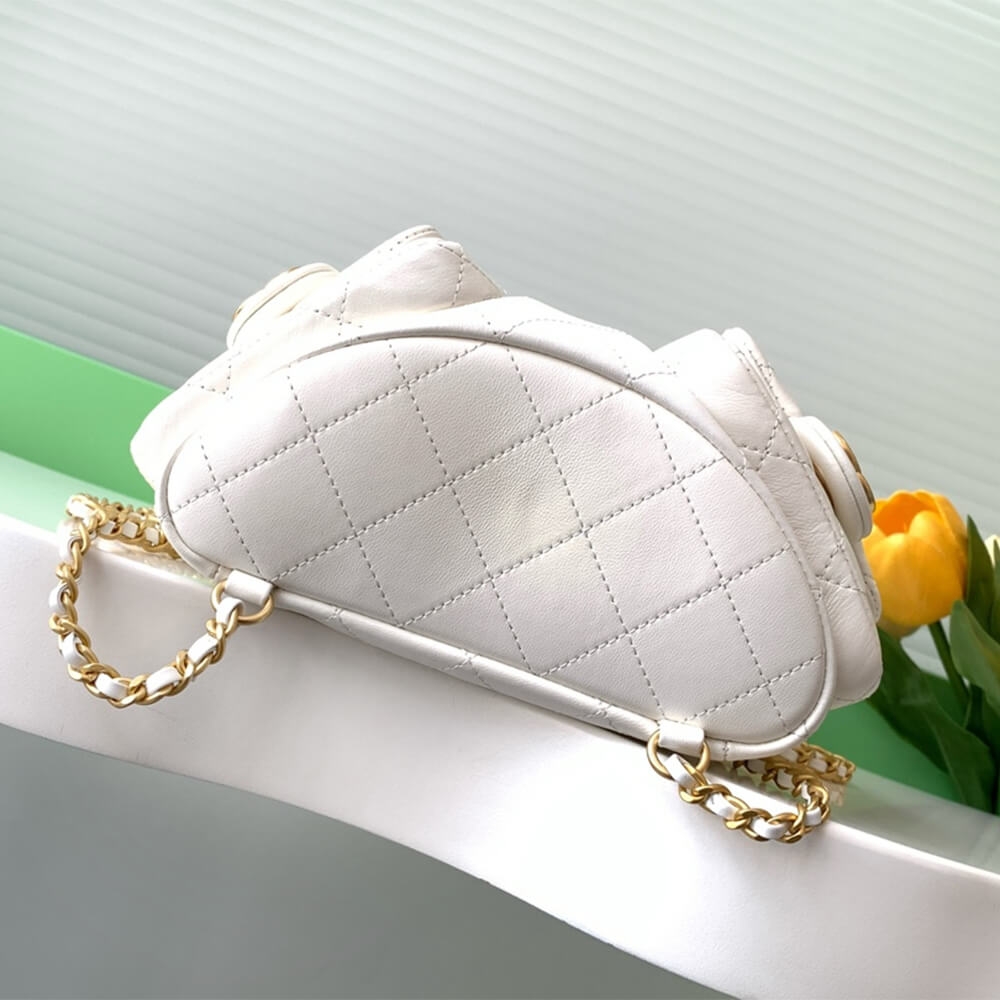 Chanel Backpack AS5310 – White - Image 5