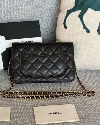 Chanel Classic Chain Wallet AP0250 – Black1