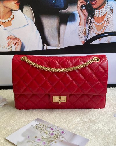Chanel Large 2.55 Handbag A37587 – Red