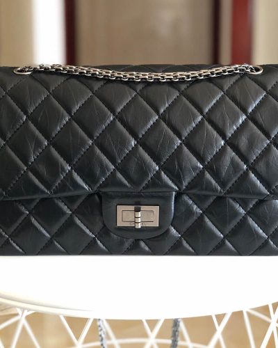 Chanel Large 2.55 Super Clone Quality Handbag A37587 – Black