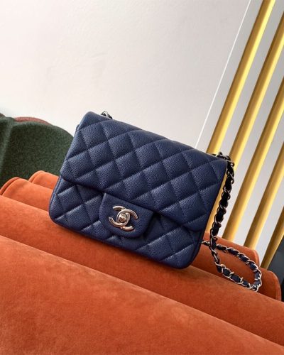 Chanel Mini Flap Bag A01115 – Blue