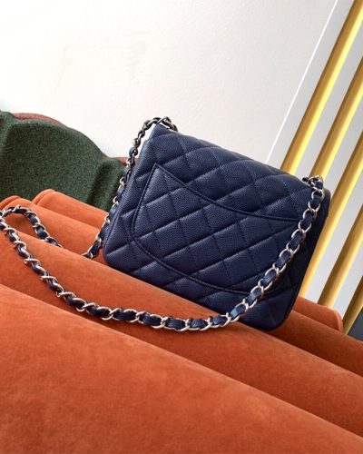 Chanel Mini Flap Bag A01115 – Blue4
