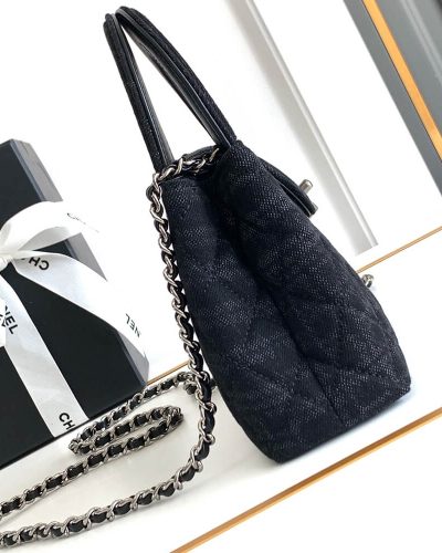 Chanel Mini Shopping Bag AS4416 – Black & Grey2