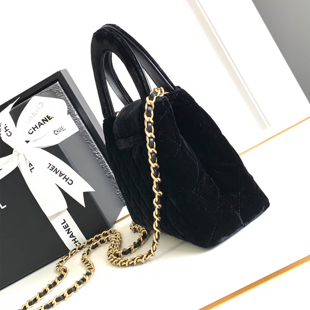 Chanel Mini Shopping Bag AS4416 – Black - Image 2