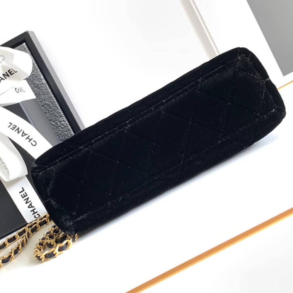 Chanel Mini Shopping Bag AS4416 – Black - Image 4
