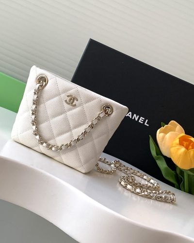 Chanel Mini Tote Bag AS4422 – White
