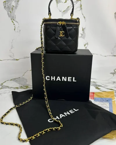 Chanel Quilted Mini Square 1:1 Mirror Quality Bag for Women