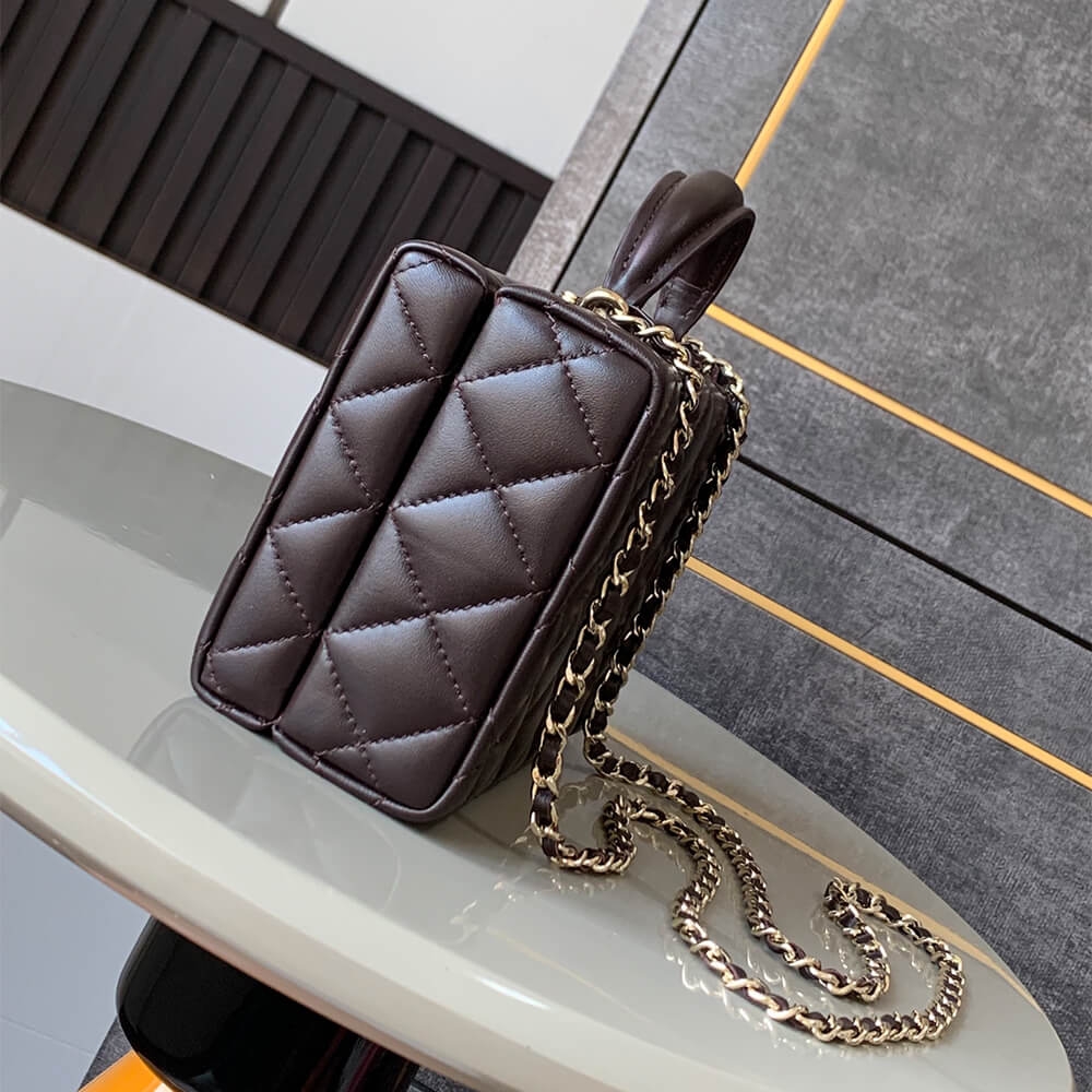 Chanel Small Box Pack AS5167 – Dark Brown - Image 2