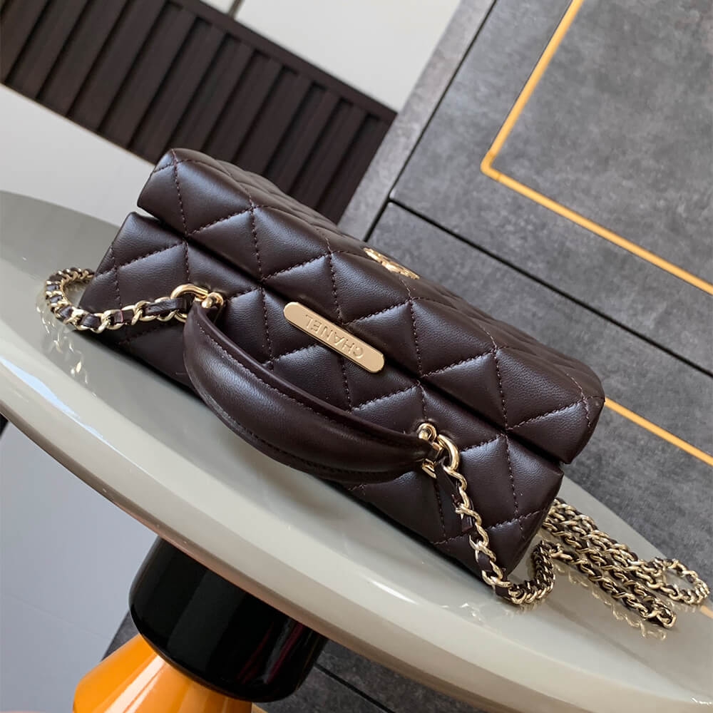 Chanel Small Box Pack AS5167 – Dark Brown - Image 5