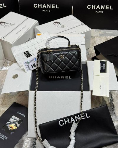 Chanel Vanity Premium Replica Bag for Women – Black