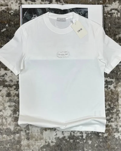 Christian Dior 1947 Signature T-Shirt AAA Quailty